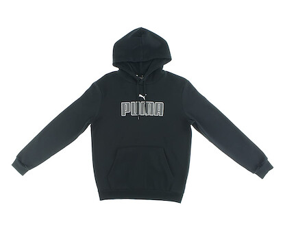 PUMA Men's Essentials Big Logo Hoodie Medium Gray Heather - 84681203