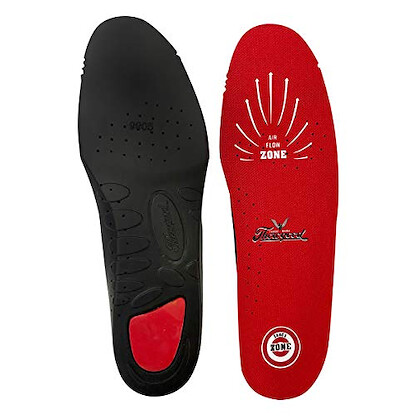 Thorogood Unisex Shock Zone Footbed Replacement Insoles Red (1 pair) - 889-8000
