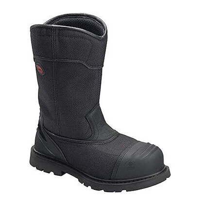 Avenger Men's 11" Hammer Wellington Carbon Composite Toe PR Waterproof Work Boots Black - A7800