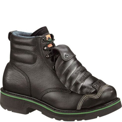 HYTEST Footrests 6" Met Guard Black Work Boot - 08144