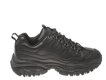 SKECHERS WORK Women's Iron Energy Steel Toe Work Shoe Dark Chocolate - 2943-DCHN