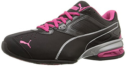 PUMA Women's Tazon 6 Running Shoe Puma Black/Puma Silver/Beetroot Purple - 18987702
