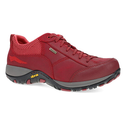 Dansko Women's Paisley Waterproof Walking Shoe Red - 4350220200