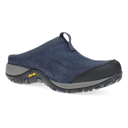 Dansko Women's Pia Waterproof Clog Navy Leather - 4368290200