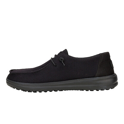 HEY DUDE Shoes Women's Wendy Work CE Slip Resistant Wide Work Shoe Black - 43886-001