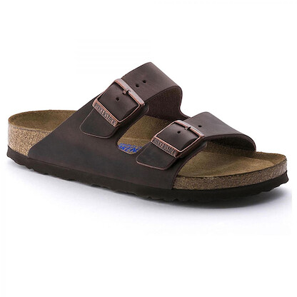 BIRKENSTOCK Unisex Arizona Soft Footbed Habana Oiled Leather (narrow width) - 0452763