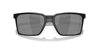 Oakley OO9483 Exchange Sun Rectangular Sunglasses, Satin Black/Prizm Black, 56 mm