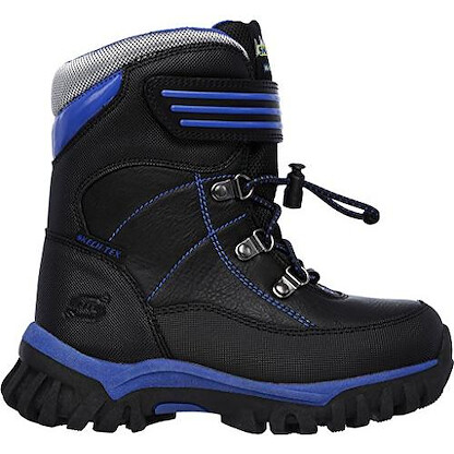 Skechers Boys' Arktic Cold Weather Boot Black/Royal - 96081L-BKRY