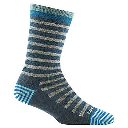 Darn Tough Women's Morgan Crew Lightweight Lifestyle Sock Midnight - 6039-MIDNIGHT