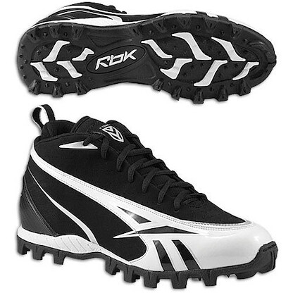 Reebok Unisex Kids' JR V.Young Electrify AT Football Shoe Black/White