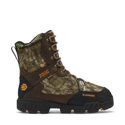LaCrosse Men's 9" Cold Snap II Waterproof Insulated Hunting Boot Mossy Oak Country Roots - 536714