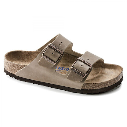 BIRKENSTOCK Unisex Arizona Soft Footbed Tobacco Oiled Leather (regular width) - 0552811