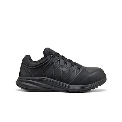 KEEN Utility Women's Vista  Energy XT Internal Metatarsal Gurd SR EH HR Carbon Toe Work Shoe Black/Magnet - 1031467