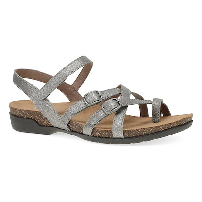 Dansko Women's Roslyn Sandal Antique Silver - 6029825300