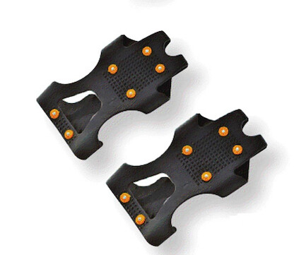 Korkers Footwear Men's Original Ice Cleat Black (1 pair) - OA8000