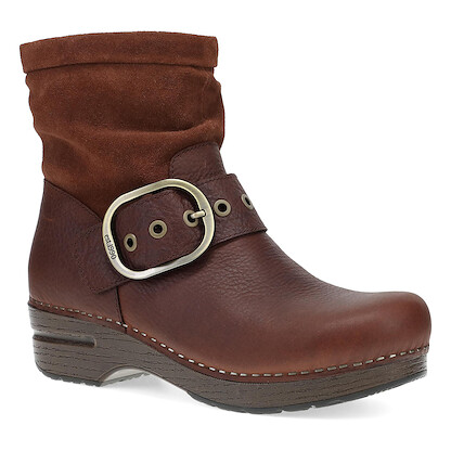 Dansko Women's Pearson Boot Mahogany - 616847800