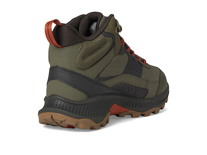 Merrell Men's Speed Strike 2 Mid Waterproof Hiking Boot, Olive, 11.0