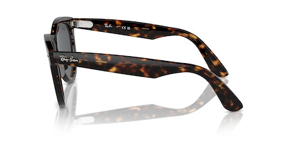 Ray-Ban RB2241 Wayfarer Way Round Sunglasses, Havana/Dark Grey, 51 mm