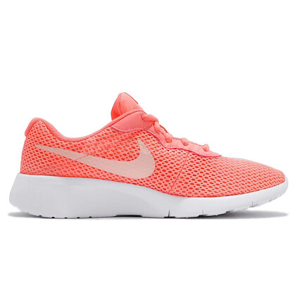 NIKE Girls' Tanjun LT Atomic Pink/Crimson Tint/White - 818384-602