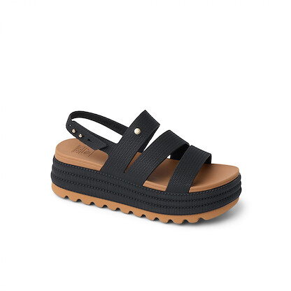 REEF Women's Water Vista Higher 2 Slingback Sandal Black/Natural - CK0452