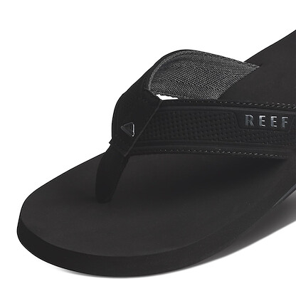 Reef Men's The Layback Sandal, Black, 6