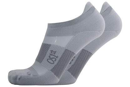 OS1st Unisex Thin Air Performance No Show Socks Grey - OS1-3654G