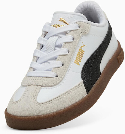 Puma - Kids Club Ii Era Shoes, Color White/Black, Size: 12.5 M US Little Kid