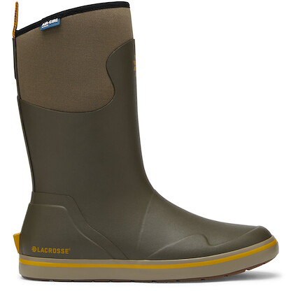 LaCrosse Men's 12" Waterproof Alpha Deck Boots Brown - 621300
