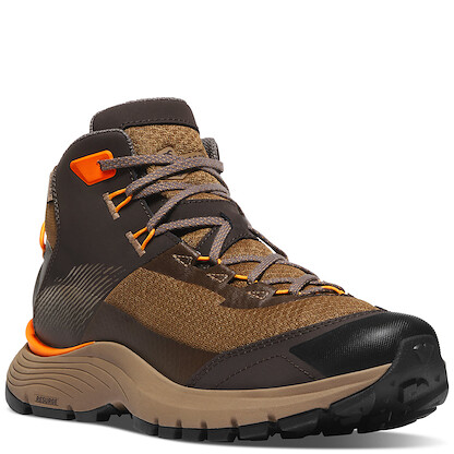 Danner Men's 4" Trail Junction Mid Hiking Boot Malt Brown/Poppy Orange - 65250