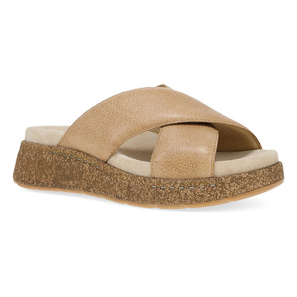 Dansko Women's Bridget Sandal Honey Distressed Leather - 7012580300