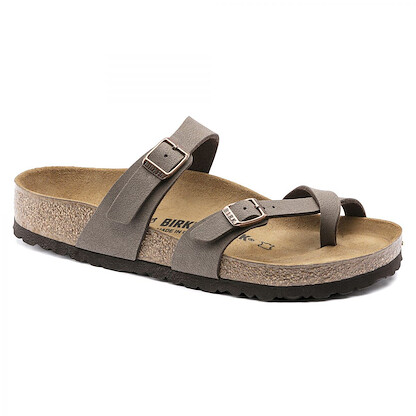 BIRKENSTOCK Women's Mayari Sandal Mocha Birko-Flor (regular width) - 0071061
