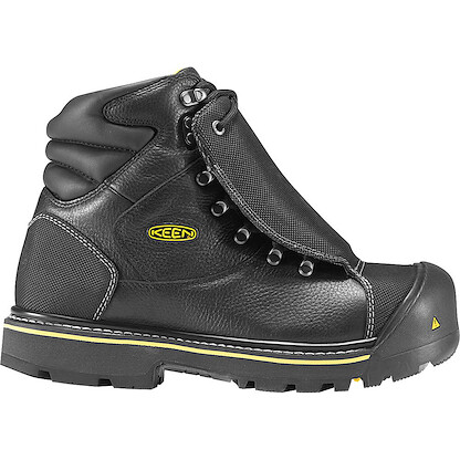 KEEN Utility Men's Milwaukee External Metatarsal Guard Work Boot Black - 1007978