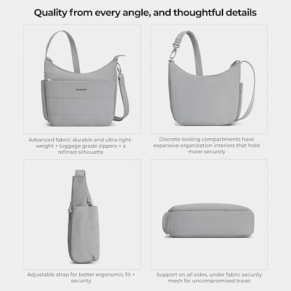 Travelon Anti-Theft Roam Medium Crossbody