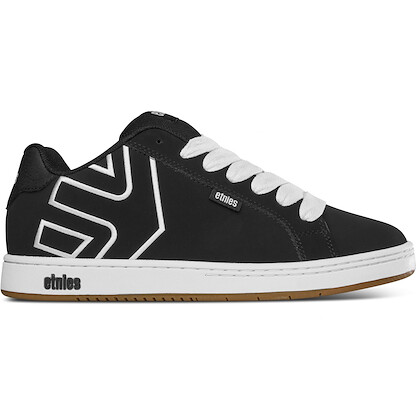 Etnies Men's Fader Skate Shoe Black/White - 4101000203-976