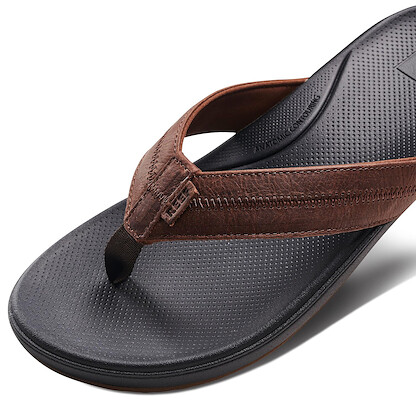 Reef Men's Cushion Phantom 2.0 LE Sandal, Brown/Black, 10