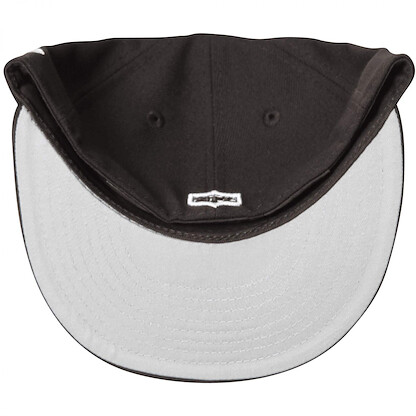 New Era Adult Men NFL Black with White 59FIFTY