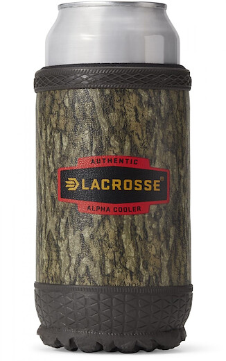 LaCrosse Alpha Can Cooler Tall Boy Mossy Oak Bottomland - 918616