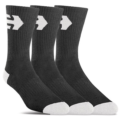 Etnies Men's Direct 2 Socks Black (3 pairs) - 4140001317-001
