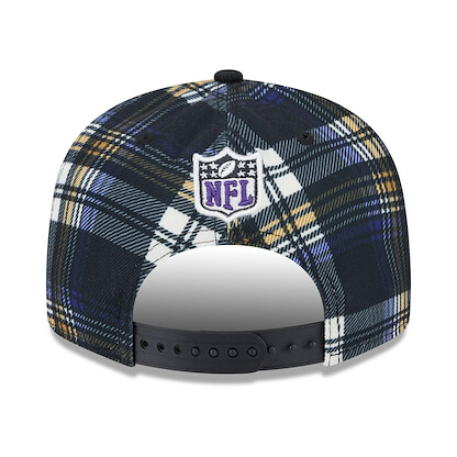New Era Men's Black Baltimore Ravens 2024 Sideline Statement 9FIFTY Snapback Hat