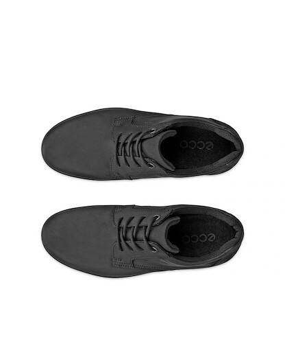 ECCO Men's Rugged Track Plain Toe Low Waterproof Hiking Shoe, Black, 12-12.5