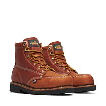Thorogood Men's 6" American Heritage Steel Toe Work Boot Tobacco - 804-4189