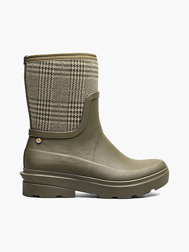BOGS Women's Hazel Mid Zip Boot Olive Multi - 73360-302