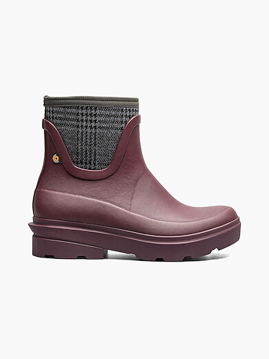 BOGS Women's Hazel Chelsea Boot Dark Cherry - 73361-605