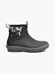 BOGS Women's Harper Chelsea Waterproof Slip On Garden Boots Black Multi - 73478-009