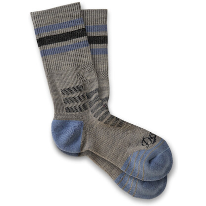 Danner Men's Inquire Lightweight Crew Hiking Sock Light Gray - 75020