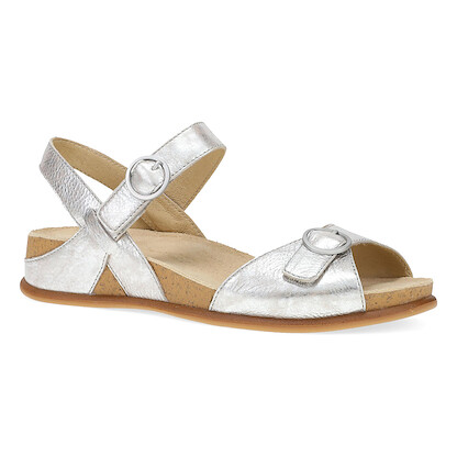 Dansko Women's Candace Sandal Champagne Metallic Leather - 7801650300