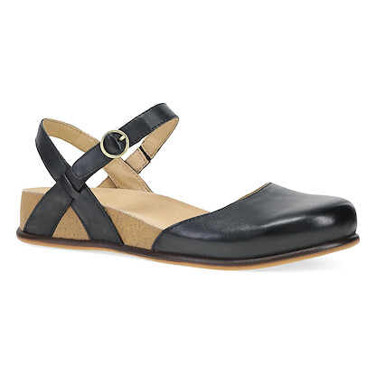Dansko Women's Christine Black Burnished Nappa - 7804100300