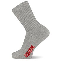 Wolverine Men's Cotton Crew Socks Gray Heather (4 pairs) - WWM40009B4B2001-GRAYH