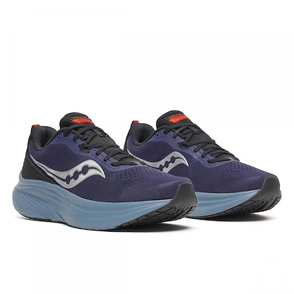 Saucony Men's Lancer Run Sneaker, Naval/Windward, 9