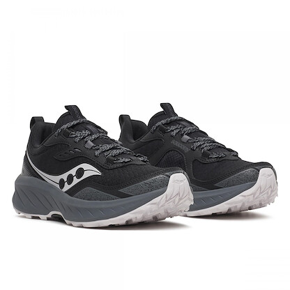 Saucony Women's Excursion TR18 Black/Carbon Trail Running Shoe - S101007-1008